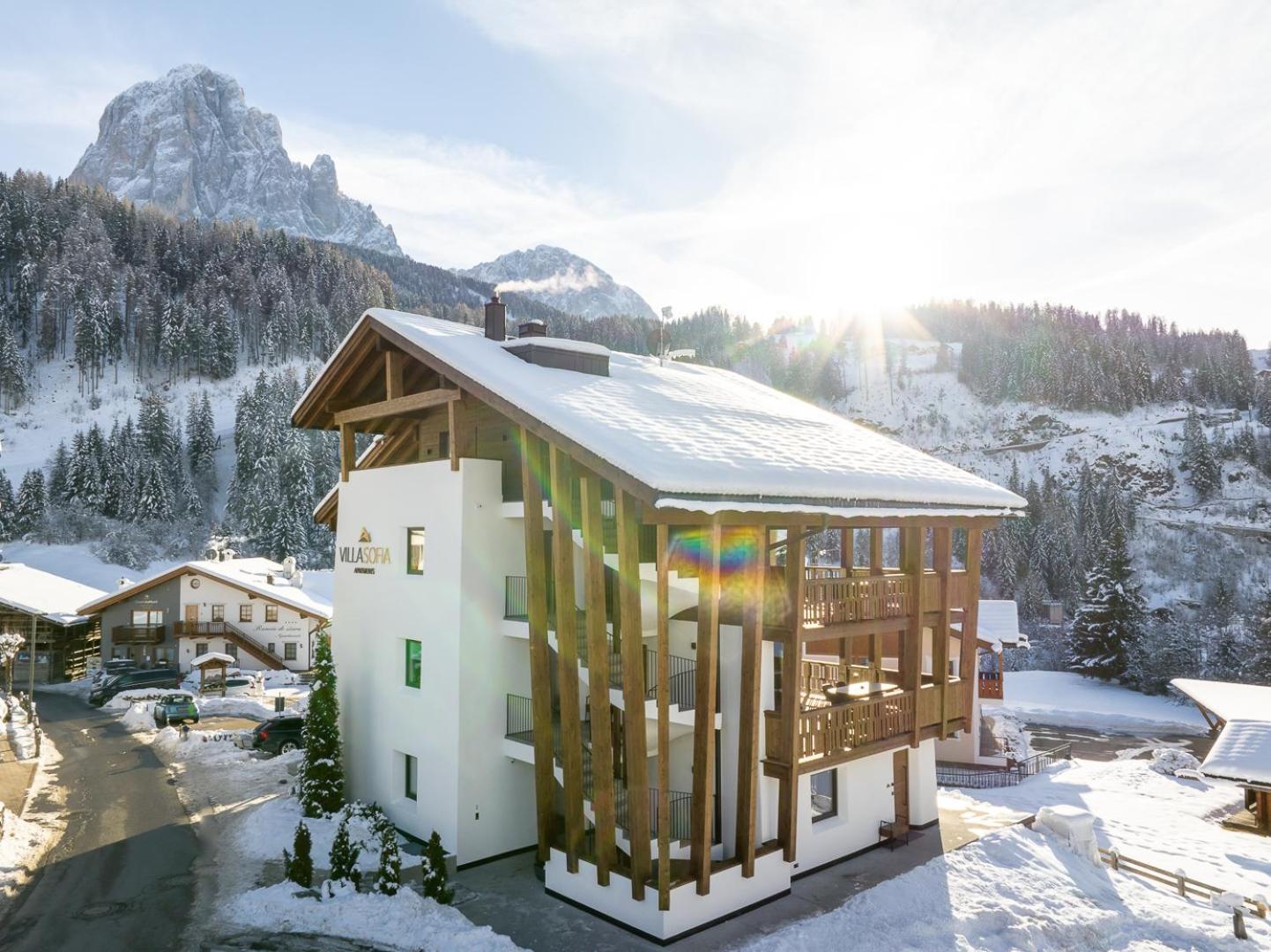 Apartments Villa Sofia Santa Cristina Val Gardena Exteriér fotografie
